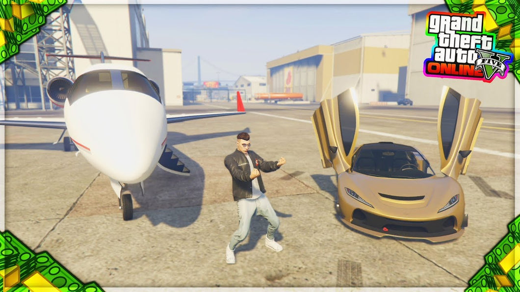 GTA 5 Online Modded Account Level 1033