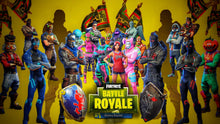 Load image into Gallery viewer, Fortnite Account for Sale / 1650 Skins / Black Knight / Legendary Skins / 475000 Vbucks (Nintendo Switch)