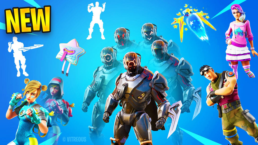 Fortnite Account for Sale / 1796 Skins / Black Knight / Legendary Skins / 6.5 Million Vbucks (PS4/PS5)
