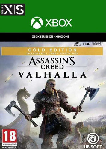 Assassin's Creed Valhalla Gold Edition (Xbox One) Xbox Live Key AMERICA