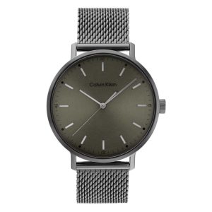 Calvin Klein Gray Dial & Gray Milanese Strap Unisex Watch 25200048