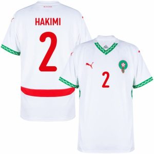 Marocco Away Hakimi 2 Authentic Player Shirt 2026 World Cup