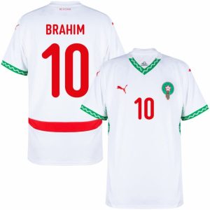 Marocco Away Brahim 10 Authentic Player Shirt 2026 World Cup