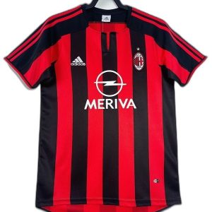 AC Milan 03/04 I Home Jersey - Retro Version