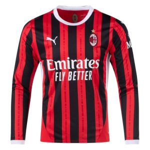 AC Milan 24/25 I Home Jersey - Long Sleeve