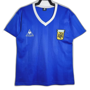 Argentina 1986 II Away Jersey - Retro Version