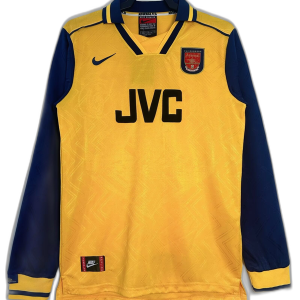 Arsenal 96/97 II Away Jersey - Long Sleeve Retro Version