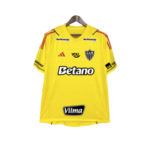 Atletico Mineiro 24/25 Goalkeeper Jersey - Yellow - All Sponsors - Fan Version