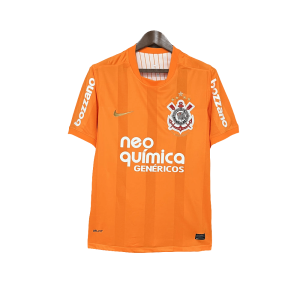 Corinthians 2010 Goalkeeper Orange Jersey - Retro Version