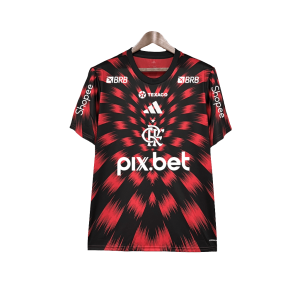 Flamengo 25/26 Pre-Match Jersey - All Sponsors - Fan Version