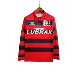 Flamengo 94/95 I Home Jersey - Long Sleeve Retro Version