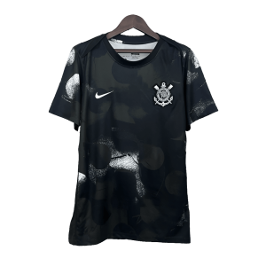 Corinthians 25/26 Training Jersey - Black - Fan Version