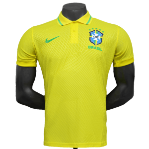 Brazil 25/26 Polo Edition Jersey - Yellow - Player Version