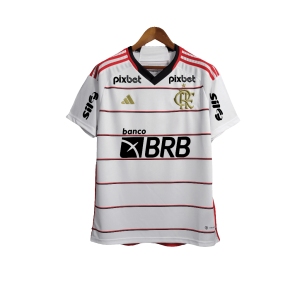 Flamengo 23/24 II Away Jersey - All Sponsors - Fan Version