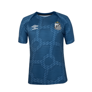 Santos 24/25 Pre-Match Jersey - Blue - Fan Version