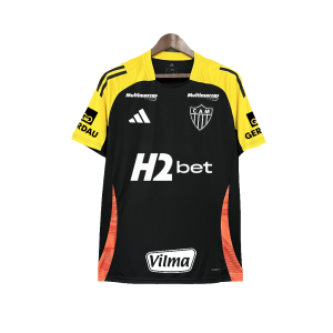 Atletico Mineiro 25/26 Training Jersey - All Sponsors - Black - Fan Version
