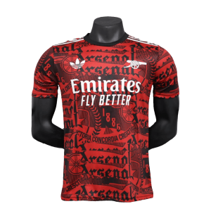 Arsenal 25/26 Training Jersey - Dark Red - Player Version