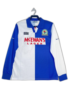 Blackburn Rovers 94/95 I Home Jersey – Long Sleeve Retro Version
