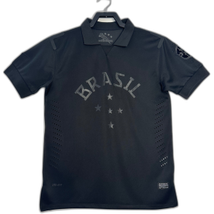 Brazil 13/14 Black Jersey - Retro Version