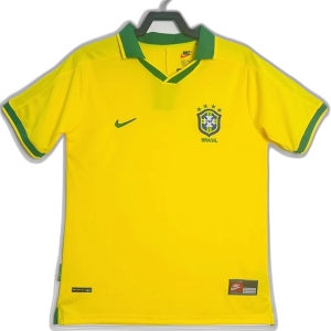 Brazil 1997 I Home Jersey - Retro Version