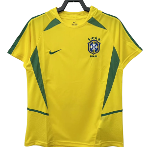 Brazil 2002 I Home Jersey - Retro Version