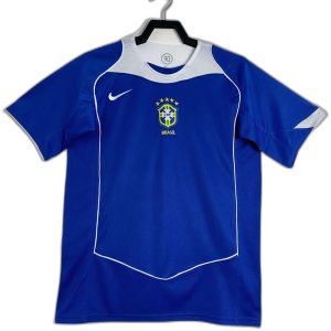 Brazil 2004 II Away Jersey - Retro Version
