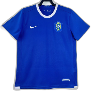 Brazil 2006 II Away Jersey - Retro Version