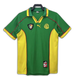 Cameroon 1998 I Home Jersey - Retro Version