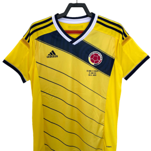 Colombia 2014 I Home Jersey - Retro Version