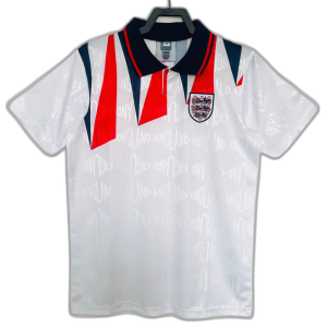 England 1992 I Home Jersey - Retro Version