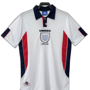 England 1998 I Home Jersey - Retro Version