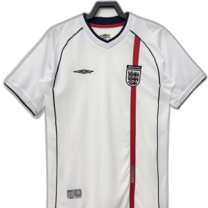 England 2002 I Home Jersey - Retro Version