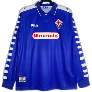 Fiorentina 98/99 I Home Jersey - Long Sleeve Retro Version