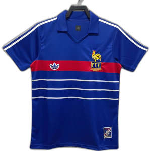 France 1984 I Home Jersey - Retro Version