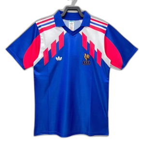 France 1990 World Cup I Home Jersey - Retro Version