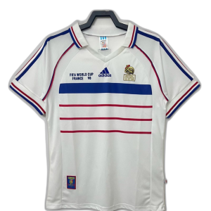 France 1998 II Away Jersey - Retro Version