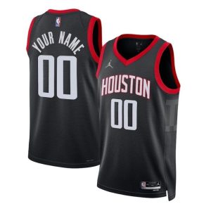 Houston Rockets Unisex 2023 NBA Jersey - Statement Edition - Black