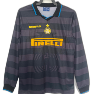 Inter Milan 97/98 II Away Jersey - Long Sleeve Retro Version