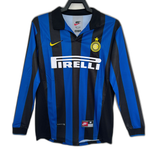 Inter Milan 98/99 I Home Jersey - Long Sleeve Retro Version