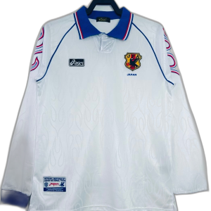 Japan 1998 II Away Jersey - Long Sleeve Retro Version