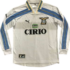 Lazio 00/01 II Away Long Sleeve Jersey - Retro Version