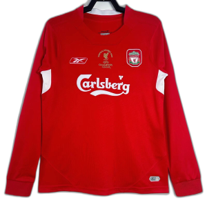 Liverpool 04/05 I Home Jersey - Long Sleeve Retro Version