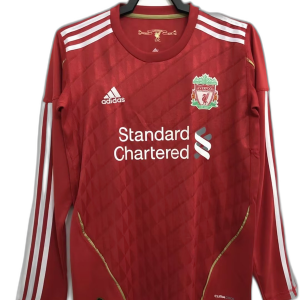 Liverpool 2010 I Home Jersey - Long Sleeve Retro Version