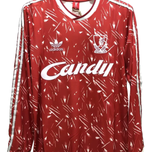 Liverpool 89/91 I Home Jersey - Long Sleeve Retro Version