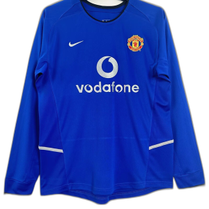 Manchester United 02/03 III Third Jersey - Long Sleeve Retro Version