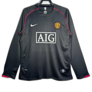 Manchester United 07/08 II Away Jersey - Long Sleeve Retro Version