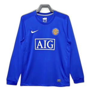 Manchester United 08/09 III Third Jersey - Long Sleeve Retro Version