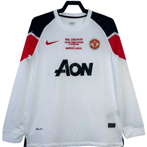 Manchester United 10/11 II Away Jersey - Long Sleeve Retro Version