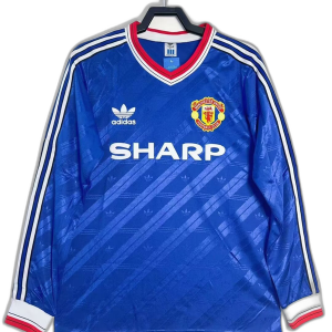 Manchester United 86/88 III Third Jersey - Long Sleeve Retro Version
