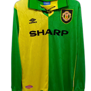 Manchester United 92/94 II Away Jersey - Long Sleeve Retro Version